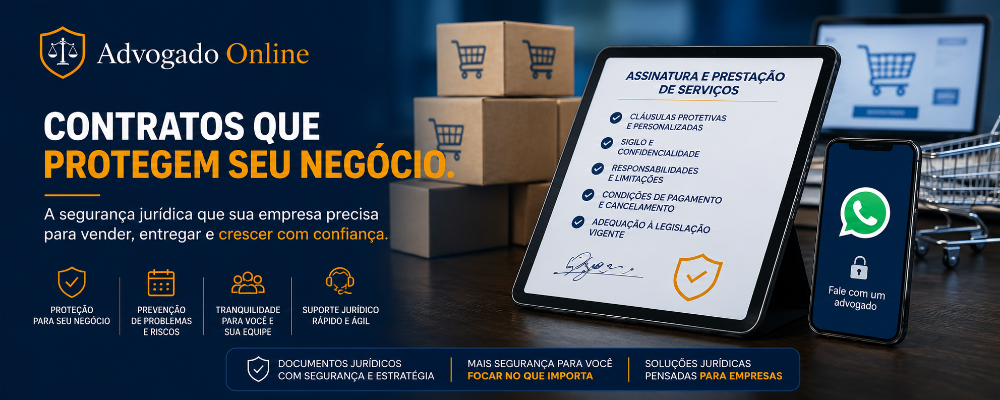 Um contrato bonito no PDF não garante sua segurança.