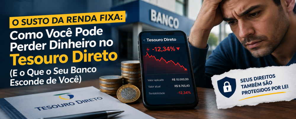 O Susto da Renda Fixa: Como Você Pode Perder Dinheiro no Tesouro Direto