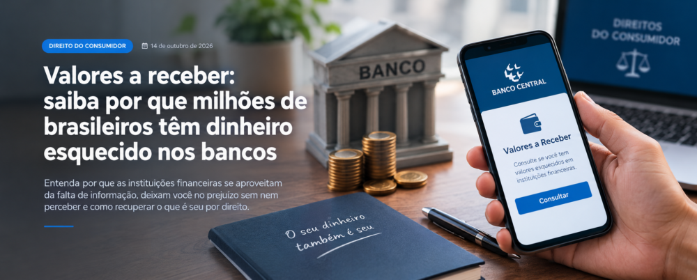 Os Bancos Guardam Segredo: Será que Parte Desse Dinheiro Esquecido é Seu?